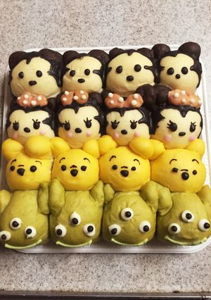 ディズニーちぎりパン-レシピのメイン写真