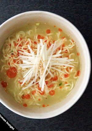 ラー油入りピリ辛塩ラーメン-レシピのメイン写真