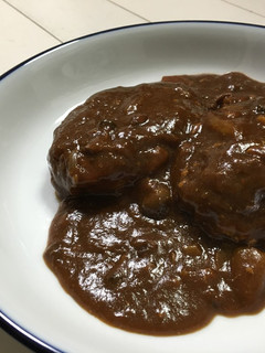 煮込みハンバーグ-レシピのメイン写真