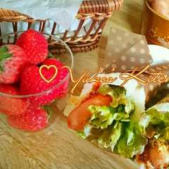 รูปของ ホットドッグ風サンドらず★