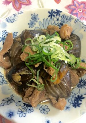牛すじと茄子の味噌煮込み-レシピのメイン写真