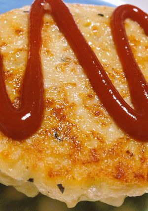 バジルでアッサリ♪柔らかチキンバーグ-レシピのメイン写真
