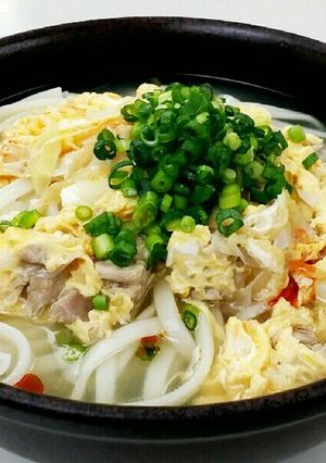 にんにくしょうがうどん-レシピのメイン写真