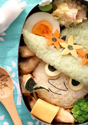 ムーミン☆スナフキンのキャラ弁-レシピのメイン写真