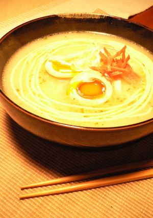 コッテリがおいしい♪マヨとんこつ麺♪-レシピのメイン写真
