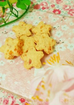 甘くない☆簡単さくさく桜チーズサブレ-レシピのメイン写真