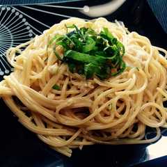 รูปของ 簡単混ぜるだけ☆大葉の和風パスタ