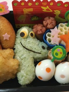 簡単 アーロ キャラ弁 ☆-レシピのメイン写真
