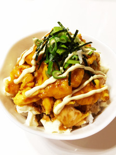 包丁いらず♪豆腐のフワ卵甘辛マヨ丼♡-レシピのメイン写真