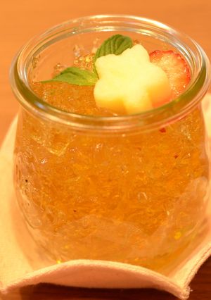 麦茶のクラッシュゼリー-レシピのメイン写真