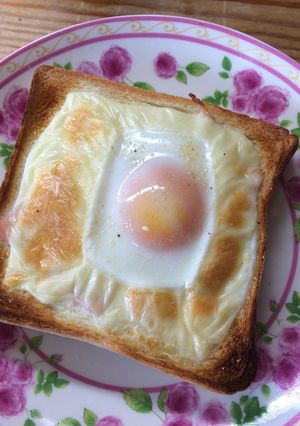 朝食にピッタリ！５分でおいしいトースト-レシピのメイン写真
