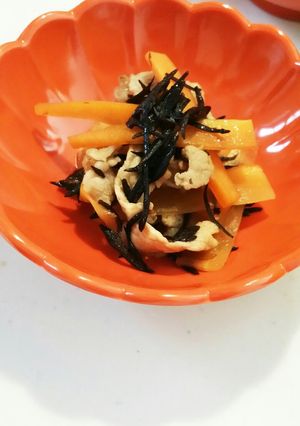 お子様にも♪豚肉とひじきの炒め煮☆-レシピのメイン写真