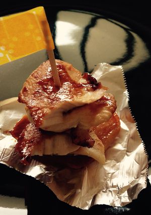 胸肉の照り焼きタワー-レシピのメイン写真