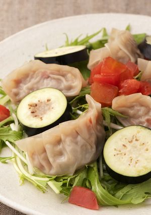野菜たっぷり蒸し餃子-レシピのメイン写真