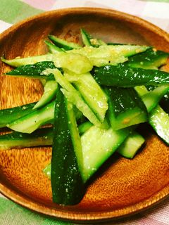 2分で完成!簡単きゅうりの塩ダレ和え-レシピのメイン写真