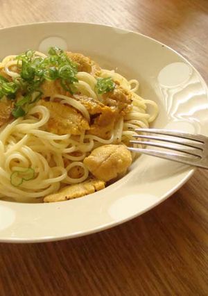 ちょっと贅沢♪ ウニのクリームパスタ-レシピのメイン写真