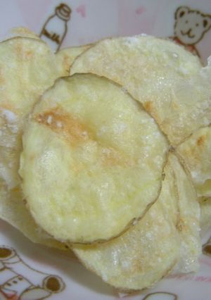 レンジで簡単、新じゃがのポテトチップス-レシピのメイン写真