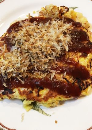 小麦粉なし♪おからdeお好み焼き-レシピのメイン写真
