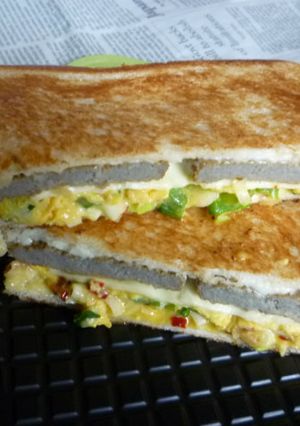 宇和島名産じゃこ天でホットサンド-レシピのメイン写真