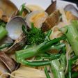 あさりと茎ブロッコリーのパスタ