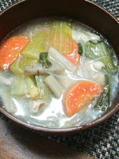 醤油糀しょうが入り春雨スープダイエット-レシピのメイン写真