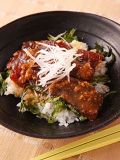 マグロの漬け丼 ~味噌風味~-レシピのメイン写真
