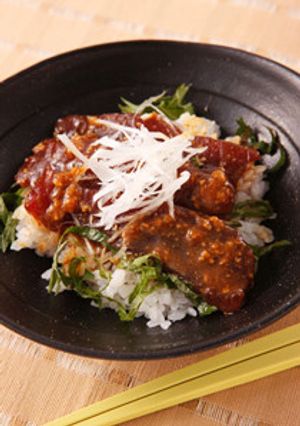 マグロの漬け丼　～味噌風味～-レシピのメイン写真