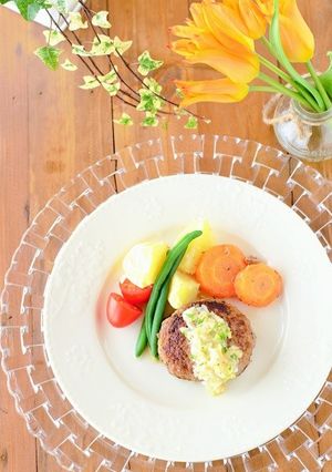 大葉入りハンバーグ☆ネギ塩レモン-レシピのメイン写真