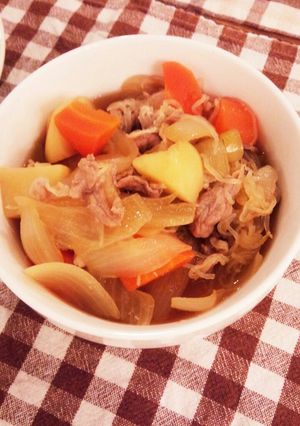 豚肉で肉じゃが♪-レシピのメイン写真