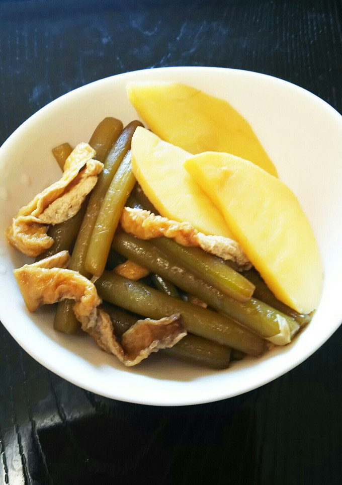 【家庭の味】つわぶきと新たけのこの煮物♪-レシピのメイン写真