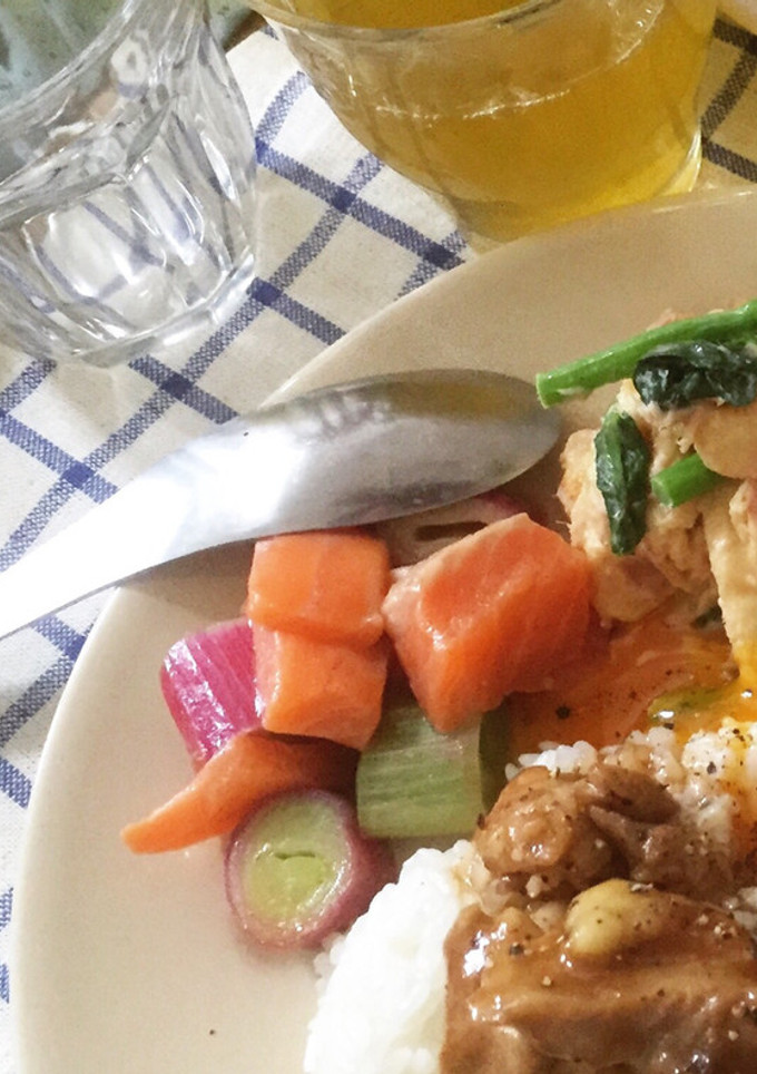 赤ねぎとサーモンの和え物＊-レシピのメイン写真