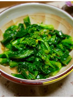 菜の花のからし酢味噌和え-レシピのメイン写真