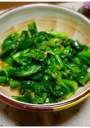 菜の花のからし酢味噌和え-レシピのメイン写真