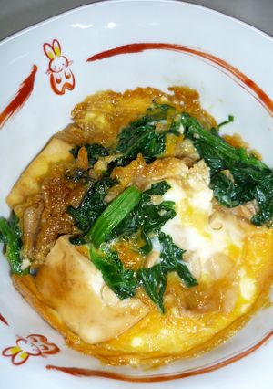❝豆腐と豚肉❞で超～簡単❢　卵とじ丼❤-レシピのメイン写真