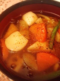 ポカポカ♪簡単絶品あんかけけんちんうどん-レシピのメイン写真
