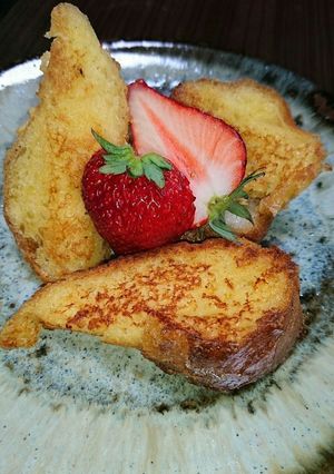 ｸﾚｰﾑブリュレ＋ﾌﾚﾝﾁトースト.:*-レシピのメイン写真