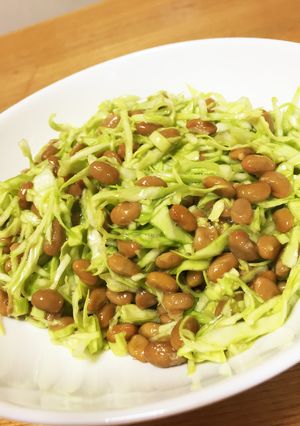 激安おつまみ☆納豆キャベツ-レシピのメイン写真