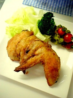 手羽先のカリカリガーリック焼き-レシピのメイン写真