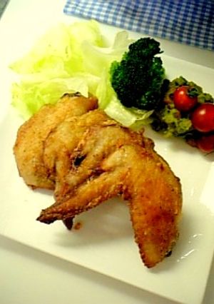 手羽先のカリカリガーリック焼き-レシピのメイン写真