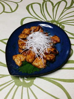 鶏のゆず胡椒照り焼き-レシピのメイン写真