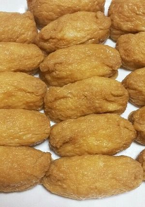 簡単☆稲荷！煮汁のあまりは煮物に活用も♥-レシピのメイン写真