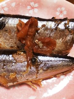 簡単*さんまの梅煮・煮付け-レシピのメイン写真