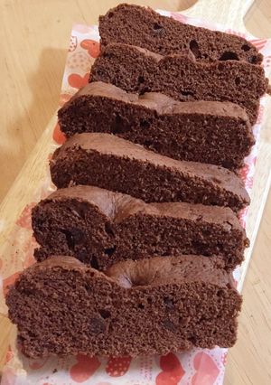びっくり!!焼かないチョコチップケーキ-レシピのメイン写真