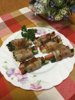 豚しそ巻き♪-レシピのメイン写真