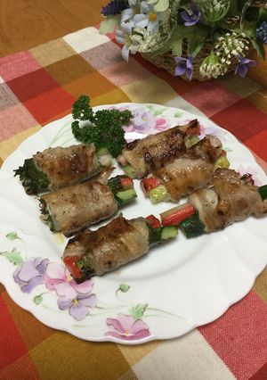豚しそ巻き♪-レシピのメイン写真