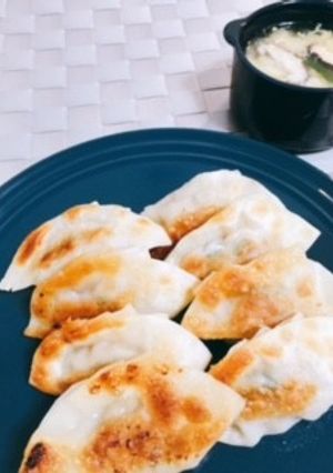 ニラ椎茸餃子-レシピのメイン写真
