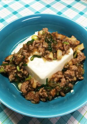 豚ミンチのあんかけ豆腐-レシピのメイン写真