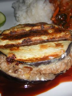 ハンバーグとナスの挟み焼き-レシピのメイン写真