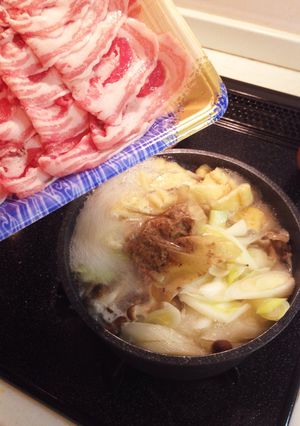 しゃぶしゃぶにもだしで下味-レシピのメイン写真