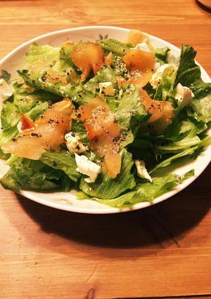 スモークアメマスのサラダ-レシピのメイン写真